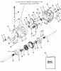 Toro 21-08K803 (308-8) - 308-8 Tractor, 1987 Ersatzteile TRANSAXLE
