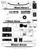 Toro 31-14K803 (414-8) - 414-8 Garden Tractor, 1988 Ersatzteile DECALS