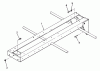 Toro 31-14K803 (414-8) - 414-8 Garden Tractor, 1988 Ersatzteile FRAME