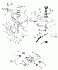 Toro 31-14K803 (414-8) - 414-8 Garden Tractor, 1988 Ersatzteile FUEL SYSTEMS