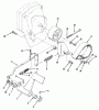 Toro 21-10K801 (310-8) - 310-8 Garden Tractor, 1985 Ersatzteile CLUTCH, BRAKE & SPEED CONTROL LINKAGE-300/400 #2