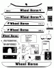 Toro 21-10K801 (310-8) - 310-8 Garden Tractor, 1985 Ersatzteile DECALS
