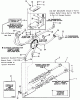 Toro 21-10K801 (310-8) - 310-8 Garden Tractor, 1985 Ersatzteile HYDRAULIC SYSTEM-400 SERIES