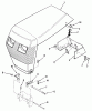 Toro 21-10K801 (310-8) - 310-8 Garden Tractor, 1985 Ersatzteile SHEET METAL AND COVERS #1