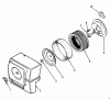 Toro 31-14K804 (414-8) - 414-8 Garden Tractor, 1989 Ersatzteile KOHLER AIR INTAKE