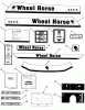 Toro B2-16B591 (216-5) - 216-5 Tractor, 1987 Ersatzteile DECALS, MISCELLANEOUS