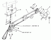 Toro 22-17KE01 (257-H) - 257-H Tractor, 1988 Ersatzteile DRIVE BELT AND PULLEYS-AUTOMATIC MODEL