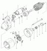 Toro 22-17KE01 (257-H) - 257-H Tractor, 1988 Ersatzteile ELECTRIC STARTER #2