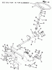 Toro 22-17KE01 (257-H) - 257-H Tractor, 1988 Ersatzteile FRONT AXLE AND STEERING (MOWER HANGER)
