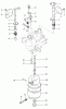 Toro 22-13KE02 (252-H) - 252-H Tractor, 1989 Ersatzteile CARBURETOR #2