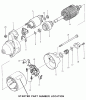 Toro 22-13KE02 (252-H) - 252-H Tractor, 1989 Ersatzteile ELECTRIC STARTER #2