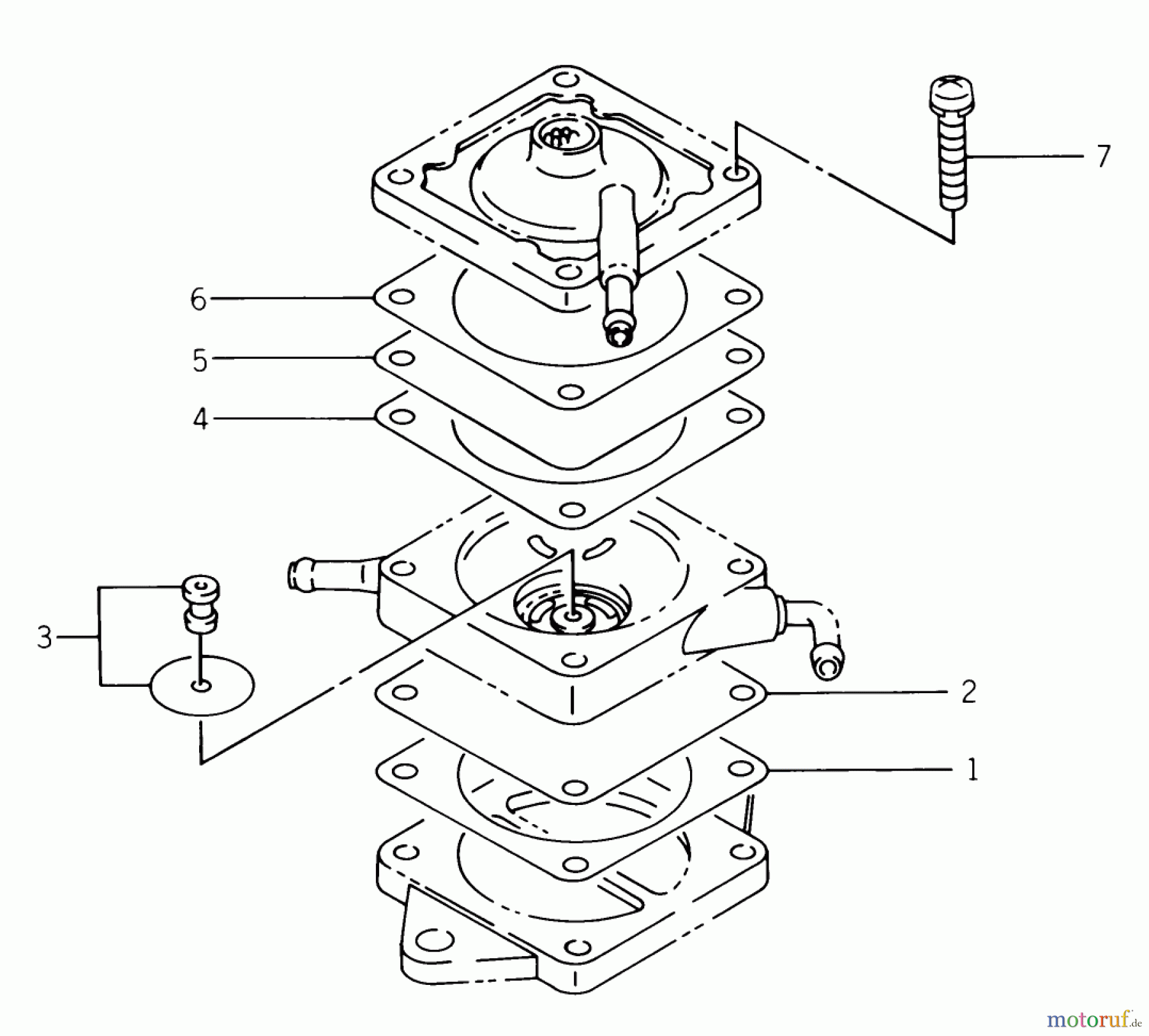 Toro Neu Mowers, Lawn & Garden Tractor Seite 1 22-13KE02 (252-H) - Toro 252-H Tractor, 1989 FUEL PUMP