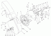 Toro 30576 (120) - 52" Grass Collection System, Groundsmaster 120, 1993 (390001-399999) Ersatzteile BLOWER ASSEMBLY
