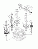 Toro 22-14O502 (244-5) - 244-5 Yard Tractor, 1992 (2000001-2999999) Ersatzteile 14HP ENGINE CRANKSHAFT & CAMSHAFT ASSEMBLY