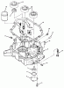 Toro 22-14O502 (244-5) - 244-5 Yard Tractor, 1992 (2000001-2999999) Ersatzteile 14HP ENGINE OIL BASE & PUMP ASSEMBLY