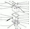 Toro 22-14O502 (244-5) - 244-5 Yard Tractor, 1992 (2000001-2999999) Ersatzteile BATTERY ASSEMBLY