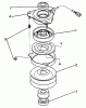 Toro 22-14O502 (244-5) - 244-5 Yard Tractor, 1992 (2000001-2999999) Ersatzteile CLUTCH ASSEMBLY 78-6990