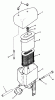 Toro 22-14OE02 (244-H) - 244-H Yard Tractor, 1992 (2000001-2999999) Ersatzteile 14HP ENGINE AIR CLEANER ASSEMBLY