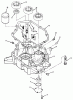 Toro 22-14OE02 (244-H) - 244-H Yard Tractor, 1992 (2000001-2999999) Ersatzteile 14HP ENGINE OIL BASE & PUMP ASSEMBLY