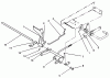 Toro 22-14OE02 (244-H) - 244-H Yard Tractor, 1992 (2000001-2999999) Ersatzteile BRAKE PEDAL ASSEMBLY