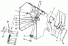 Toro 22-14OE02 (244-H) - 244-H Yard Tractor, 1992 (2000001-2999999) Ersatzteile STEERING SHAFT AND INDICATOR ASSEMBLY