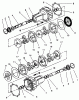 Toro 22-14OE02 (244-H) - 244-H Yard Tractor, 1992 (2000001-2999999) Ersatzteile TRANSMISSION EATON MODEL 751-045 #2