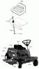 Toro 3-6000 (A-65) - A-65 Elec-Trak, 1976 Ersatzteile A-65 PARTS MANUAL E15.000 SEAT, DECALS, MISC. TRIM (FIG. 15)