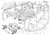 Toro 30610 (120) - Proline 120, 1993 (390001-399999) Ersatzteile FRAME & JACKSHAFT ASSEMBLY