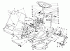 Toro 30610 (120) - Proline 120, 1993 (390001-399999) Ersatzteile FRAME & STEERING ASSEMBLY