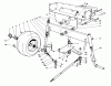 Toro 30610 (120) - Proline 120, 1993 (390001-399999) Ersatzteile REAR AXLE ASSEMBLY