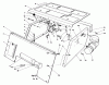 Toro 30610 (120) - Proline 120, 1993 (390001-399999) Ersatzteile SEAT SUPPORT ASSEMBLY