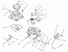 Toro 30610 (120) - Proline 120, 1994 (490001-499999) Ersatzteile CARBURETOR AND FUEL PUMP
