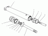 Toro 30610 (120) - Proline 120, 1994 (490001-499999) Ersatzteile HYDRAULIC LIFT CYLINDER NO. 54-0150