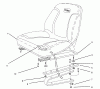 Toro 30610 (120) - Proline 120, 1994 (490001-499999) Ersatzteile SEAT ASSEMBLY