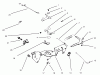 Toro 30610 (120) - Proline 120, 1994 (490001-499999) Ersatzteile THROTTLE LINKAGE AND GOVERNOR CONTROLS