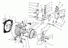 Toro 30610 (120) - Proline 120, 1994 (490001-499999) Ersatzteile TRANSMISSION ASSEMBLY