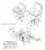 Toro 31-10K801 (310-8) - 310-8 Garden Tractor, 1990 Ersatzteile SEAT