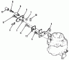 Toro 31-12K802 (312-8) - 312-8 Garden Tractor, 1991 (1000001-1999999) Ersatzteile CHOKE LINKAGE