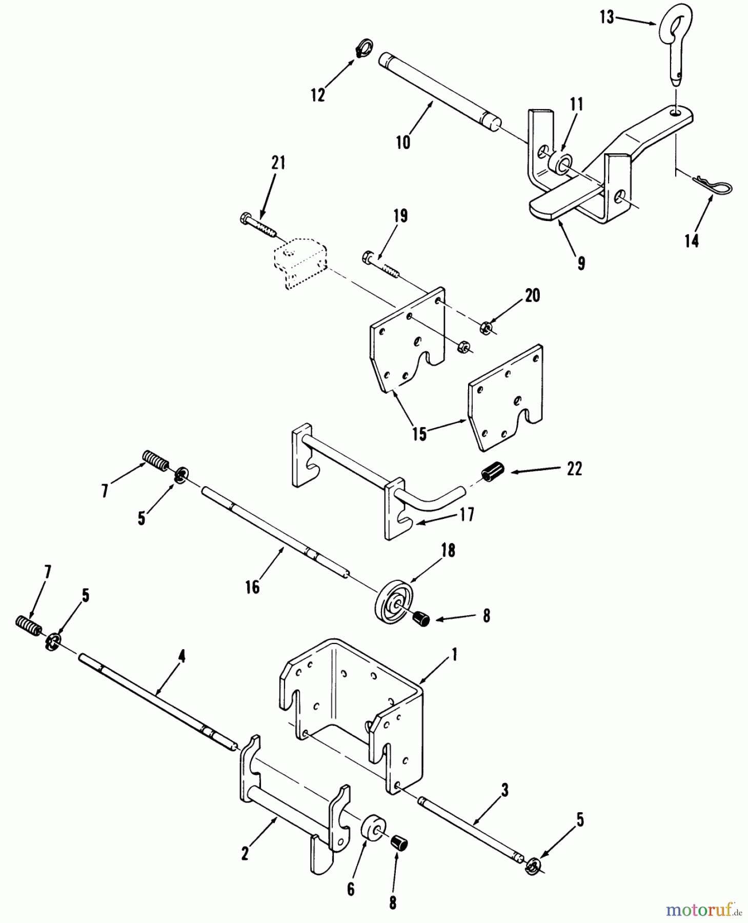 Toro Neu Mowers, Lawn & Garden Tractor Seite 1 31-12K802 (312-8) - Toro 312-8 Garden Tractor, 1991 (1000001-1999999) HITCHES