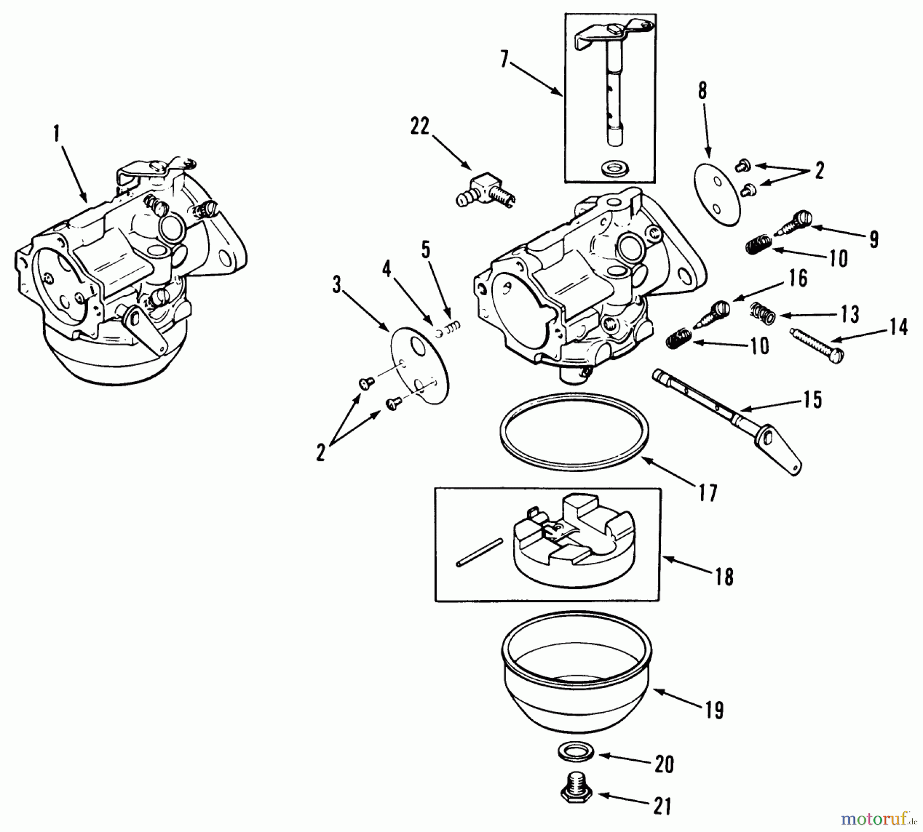 Toro Neu Mowers, Lawn & Garden Tractor Seite 1 51-16OE01 (416-H) - Toro 416-H Garden Tractor, 1991 (1000001-1999999) KOHLER CARBURETORS