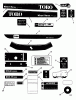 Toro 31-10K803 (310-8) - 310-8 Garden Tractor, 1992 (2000001-2999999) Ersatzteile DECALS