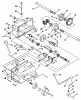 Toro 31-10K803 (310-8) - 310-8 Garden Tractor, 1992 (2000001-2999999) Ersatzteile MECHANICAL TRANSMISSION 8-SPEED #2