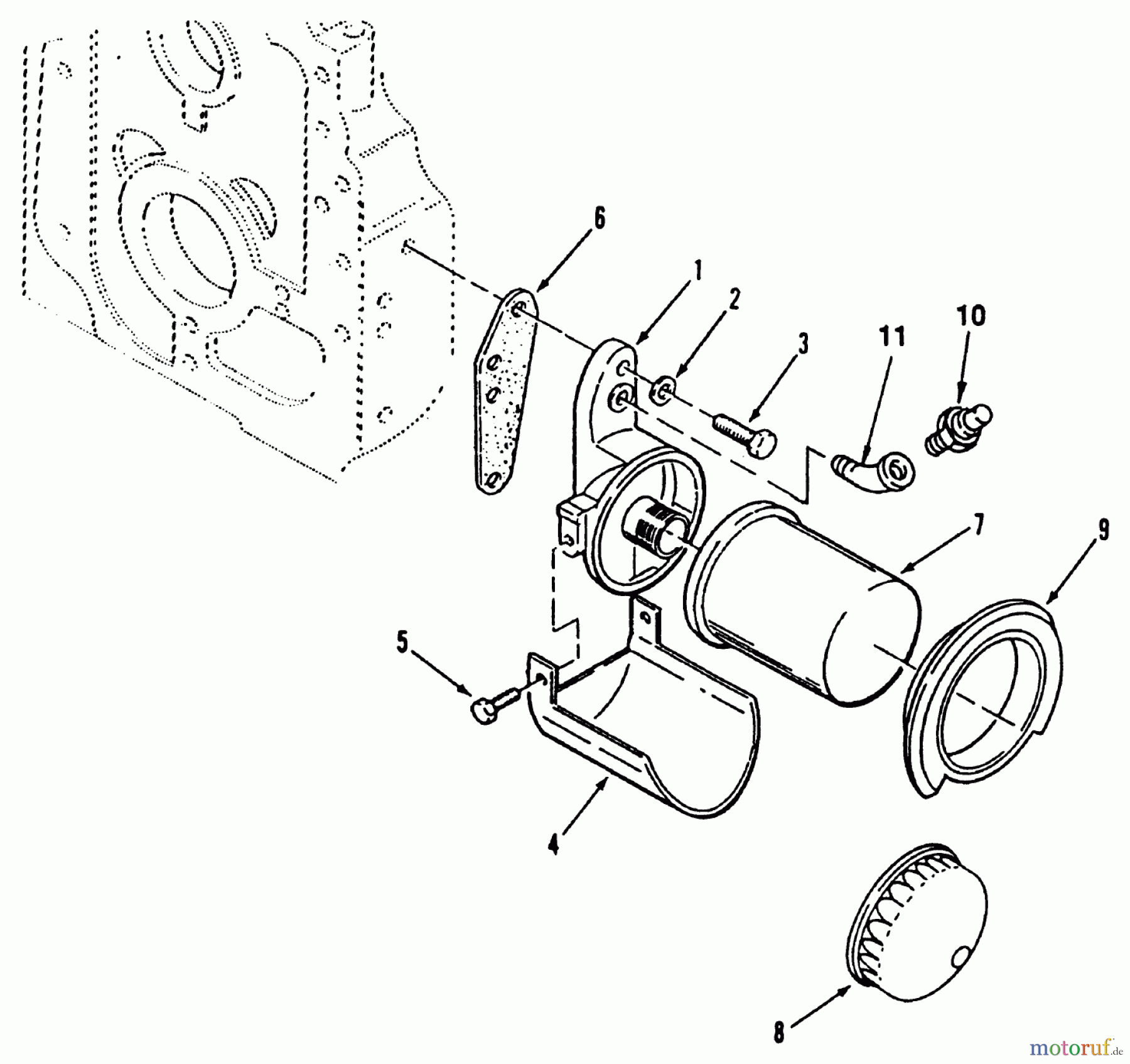 Toro Neu Mowers, Lawn & Garden Tractor Seite 1 51-12KE02 (312-H) - Toro 312-H Garden Tractor, 1992 (2000001-2999999) OIL FILTER POWER PLUS