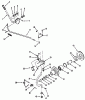 Toro 31-10K803 (310-8) - 310-8 Garden Tractor, 1992 (2000001-2999999) Ersatzteile PTO CLUTCH AND CONTROL