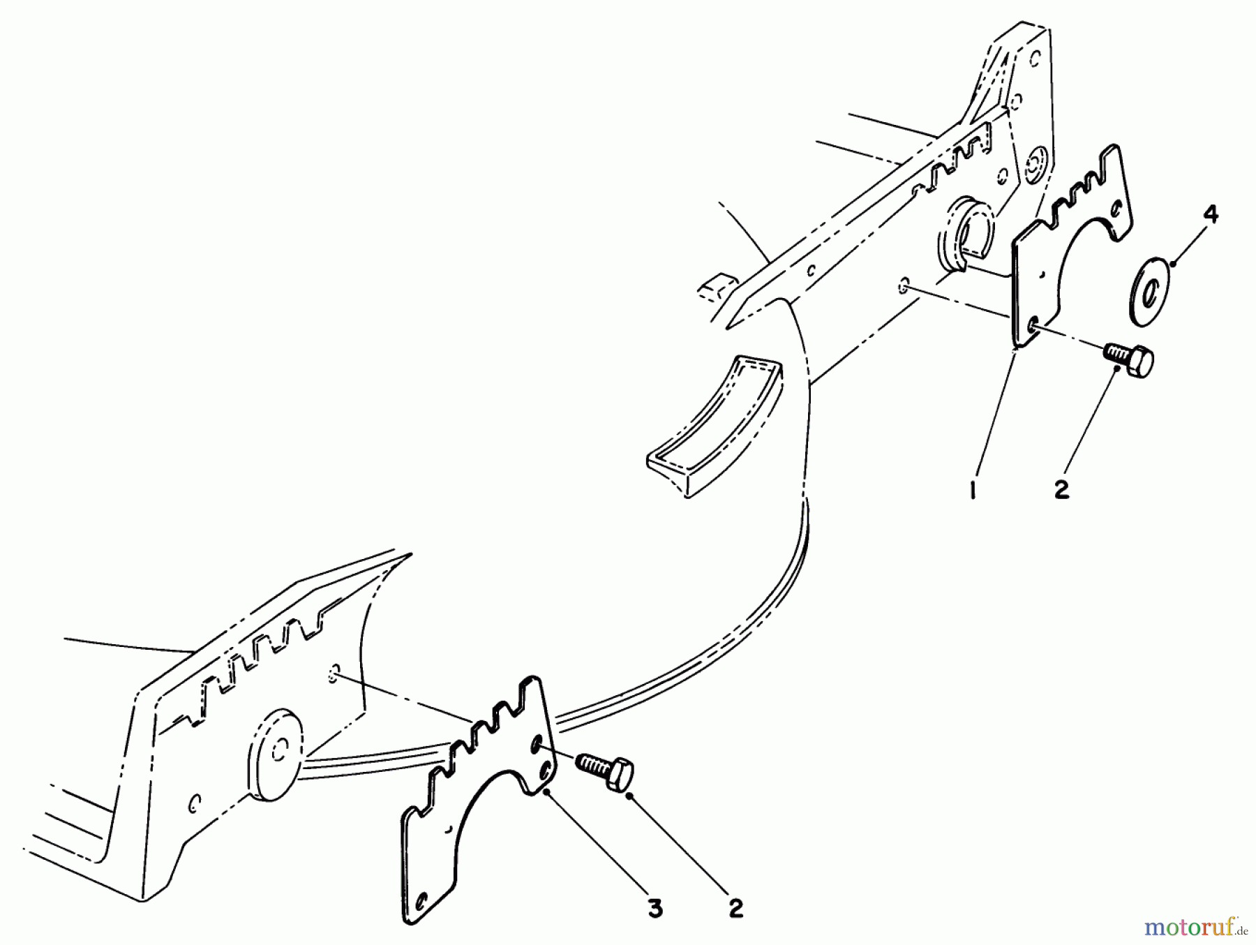 Toro Neu Accessories, Mower 49-4080 - Toro Wear Plate Kit, 21