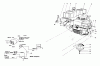 Toro 59122 - Twin Bagger Grass Catcher, 1987 (7000001-7999999) Ersatzteile ENGINE ASSEMBLY (MODEL NO. 56138)