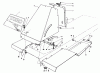 Toro 59122 - Twin Bagger Grass Catcher, 1987 (7000001-7999999) Ersatzteile FRONT TOWER ASSEMBLY