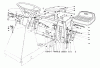 Toro 59122 - Twin Bagger Grass Catcher, 1987 (7000001-7999999) Ersatzteile SEAT & STEERING WHEEL ASSEMBLY