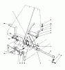 Toro 59111 - Easy Empty Grass Catcher, 1988 (8000001-8999999) Ersatzteile BRAKE & CLUTCH ASSEMBLY