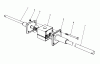 Toro 59111 - Easy Empty Grass Catcher, 1988 (8000001-8999999) Ersatzteile DIFFERENTIAL ASSEMBLY